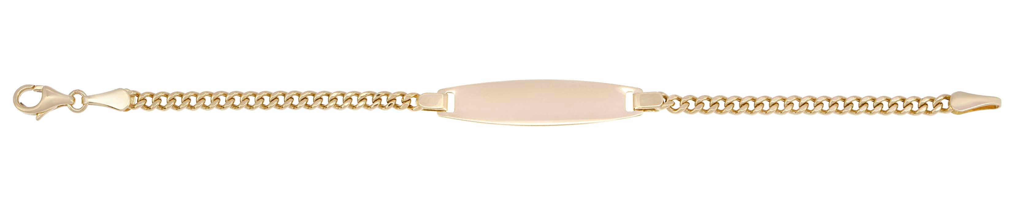 ID Armband 585/- GG gavierbar 14cm IDA-03-14