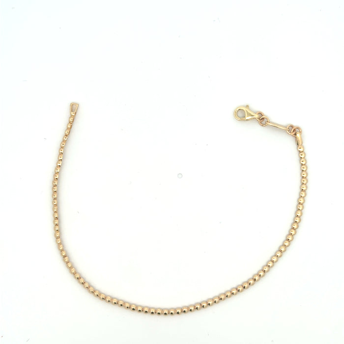 Kugel Armband 18cm | 585/- GG | A010