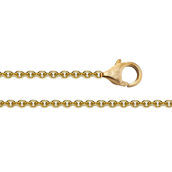 Anker rund 1,7 mm 585/- GG CAKR1.7-