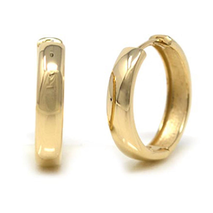 Creole kantig 17,8mm (585/-) CR001-L