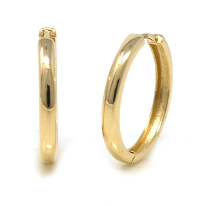 Creole rund 17,6mm (585/-) CR002-L