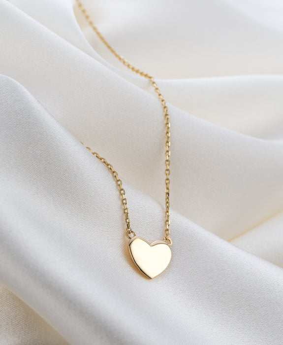 Herz Zirk. Halskette NJH-12