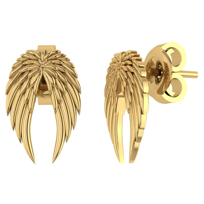 Engelsflügel Doppel Ohrstecker NJO-7